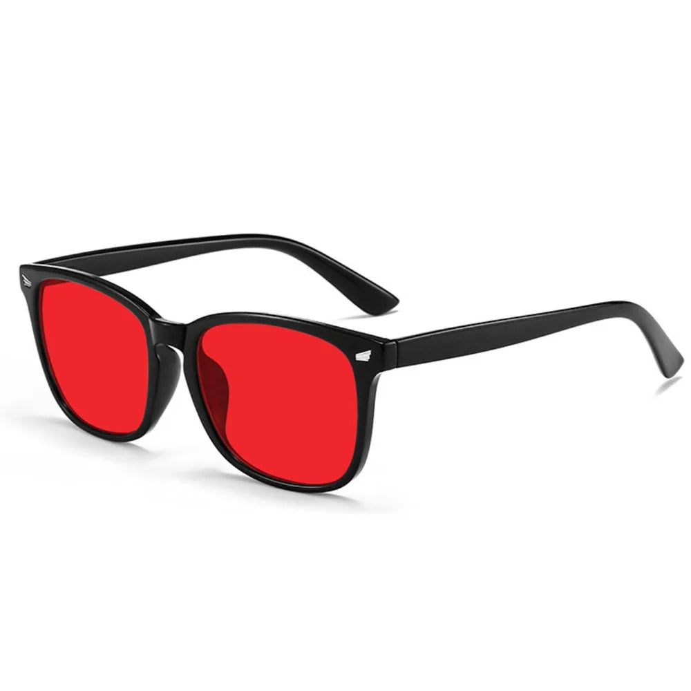 Blue Light Blocking Glasses — Red Lens for Gaming & Screens