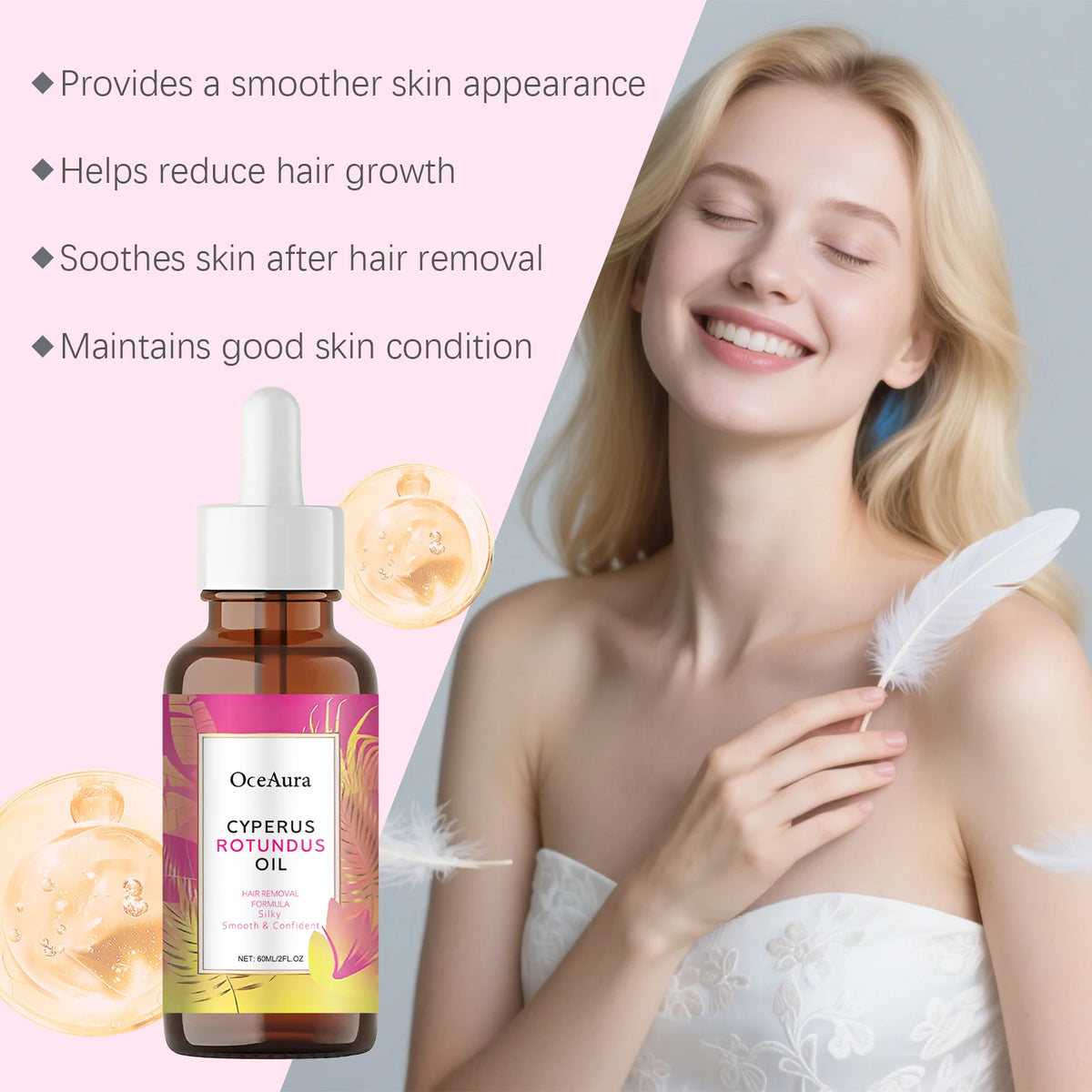 Cyperus Rotundus After-Hair-Removal Care Oil (60ml)