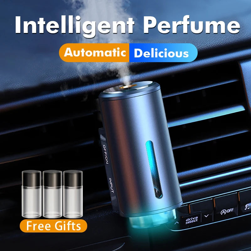 Electric Car Aroma Diffuser — Mist Humidifier for Air Vent