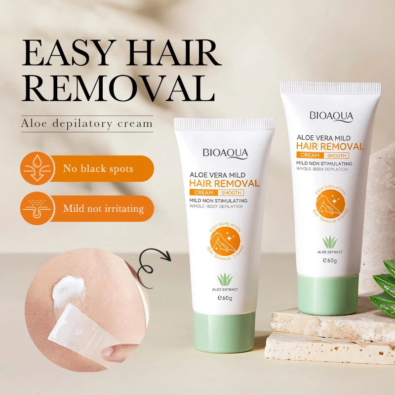 Painless Hair Removal Cream for Body & Intimate Areas