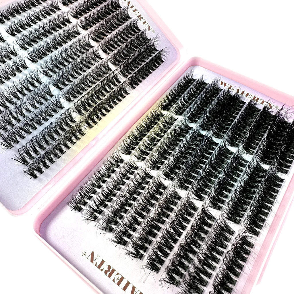 Faux Mink Individual Lash Clusters, Mixed Lengths