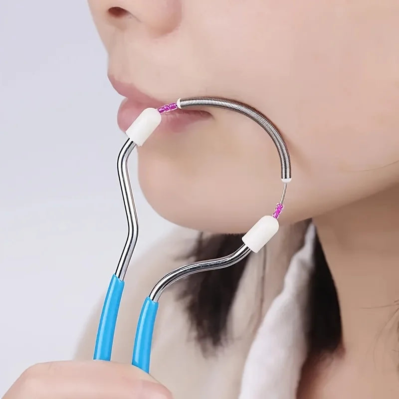 Handheld Spring Roller Facial Epilator