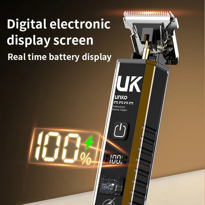 Rechargeable Cordless Hair Clipper for Home & Salon
