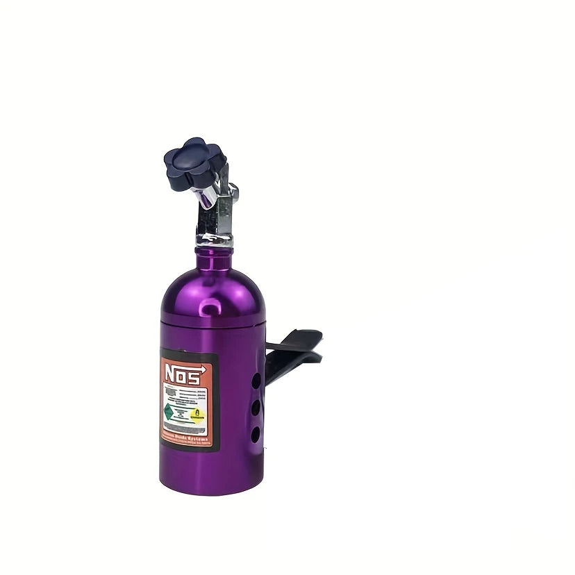 Nitrogen Bottle Design Car Air Freshener, Lemon Scent