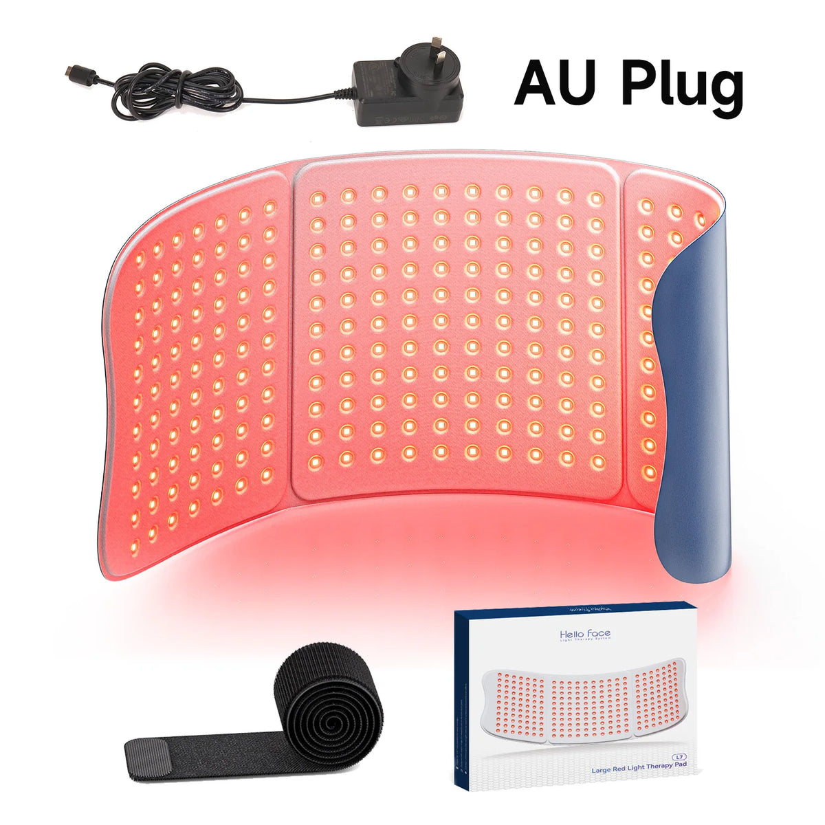 Red Light Therapy Mat — 660nm/850nm, 30x12in, with Timer