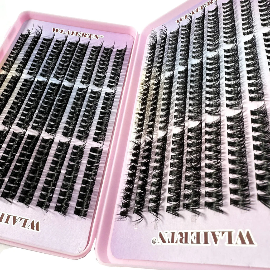 Faux Mink Individual Lash Clusters, Mixed Lengths