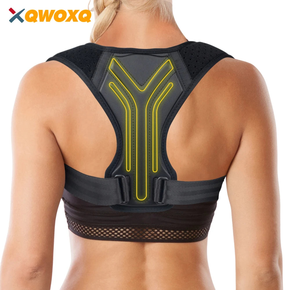 Clavicle Posture Corrector Brace — Adjustable Back Support
