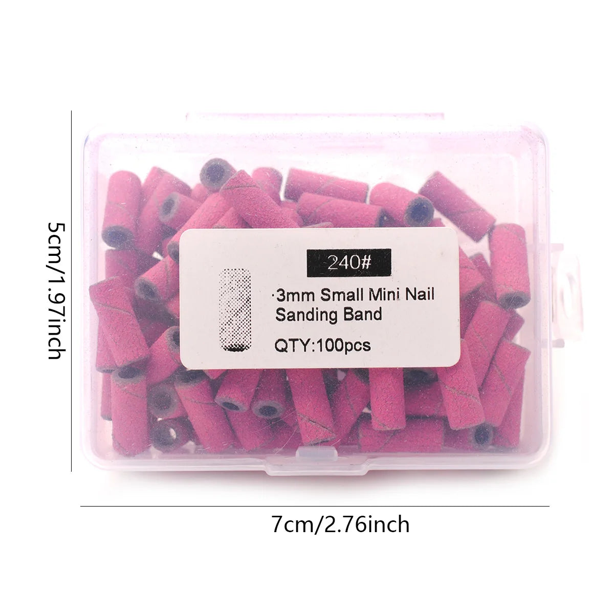 100-Piece Mini Sanding Bands Kit (3.1mm)