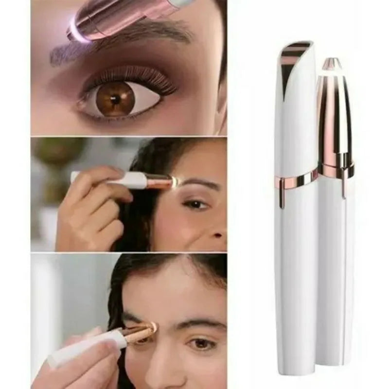 Rechargeable Facial Hair Trimmer — Eyebrow, Lip & Chin Remover