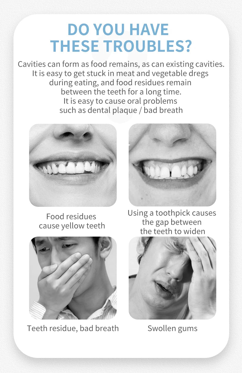 Ultra-Fine Dental Floss Toothpicks (Multi-Pack)