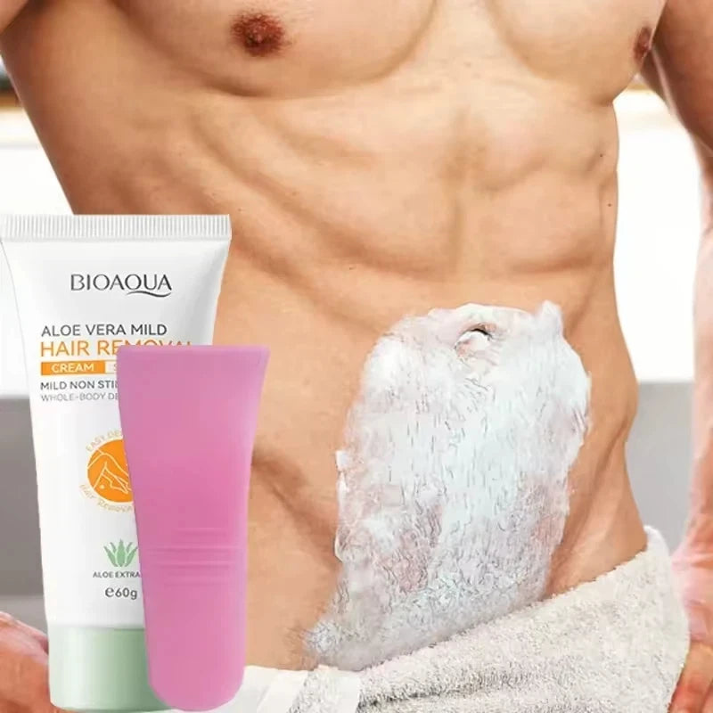 Painless Hair Removal Cream for Body & Intimate Areas