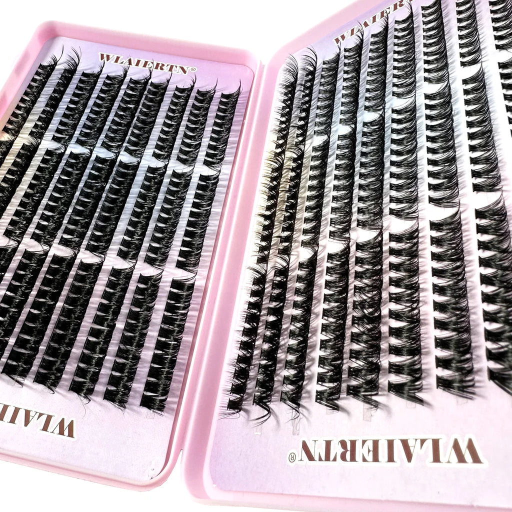 Faux Mink Individual Lash Clusters, Mixed Lengths