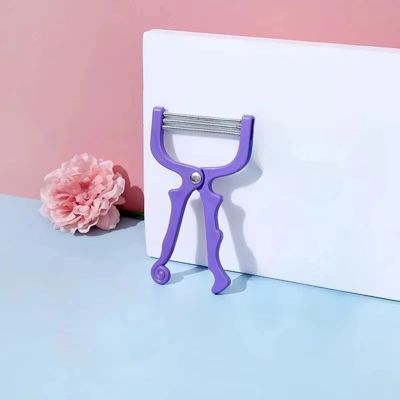 Handheld Spring Facial Hair Removal Device
