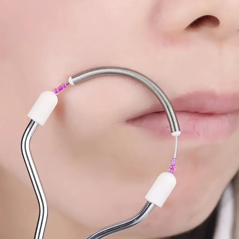 Handheld Spring Roller Facial Epilator