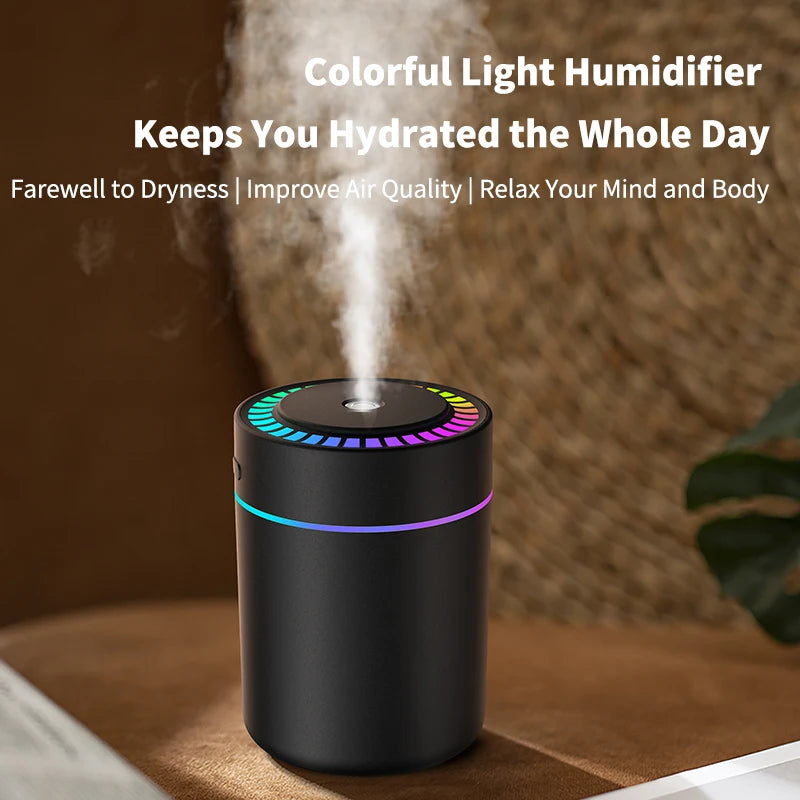 180ml Aroma Diffuser Humidifier with Color-Changing LED Light