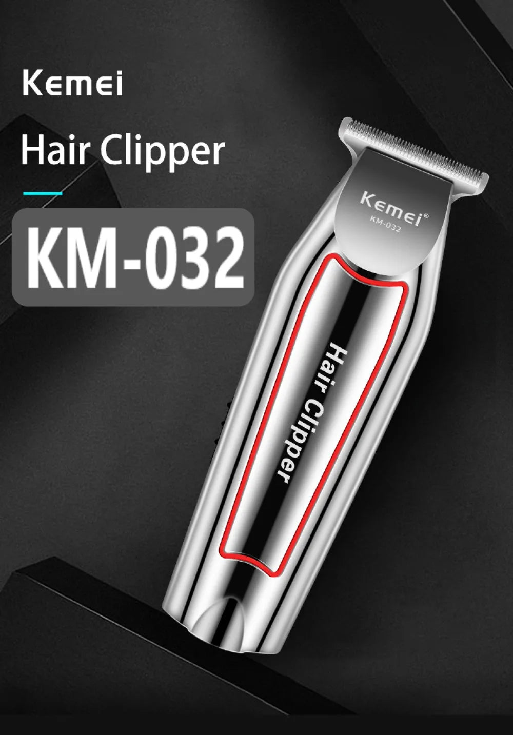 Kemei KM-032 Professional Hair & Beard Trimmer for Men
