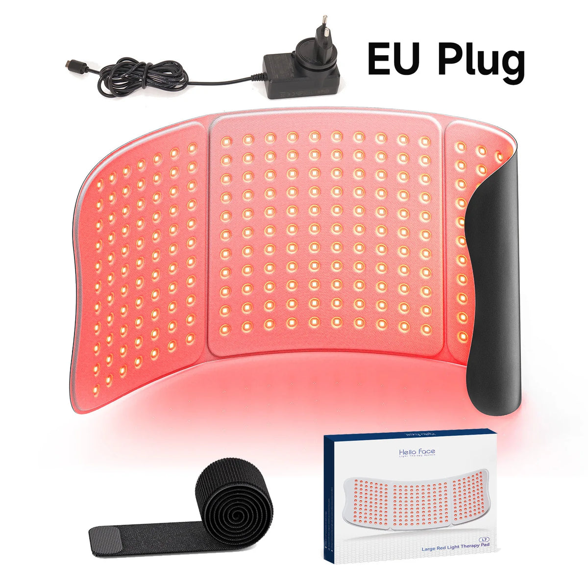 Red Light Therapy Mat — 660nm/850nm, 30x12in, with Timer